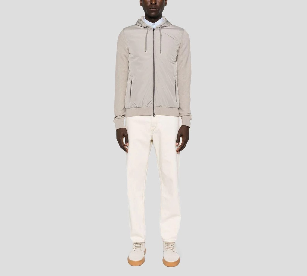 Herno - SWEATER GRIS CLARO BASICO
