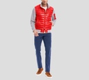 Herno - JACKET TEJIDA ROJO GRIS