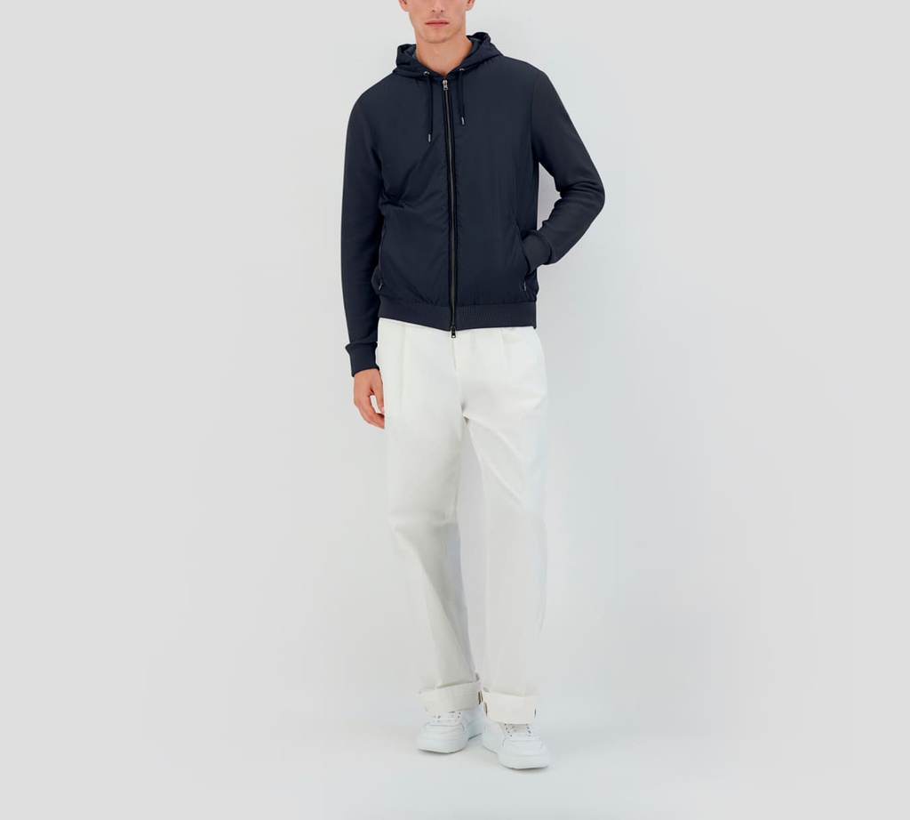 Herno - SWEATERS AZUL OSCURO BASICO