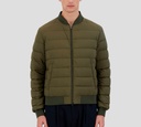 Herno - CHAQUETA BOMBER IMPERMEABLE VERDE MILITAR