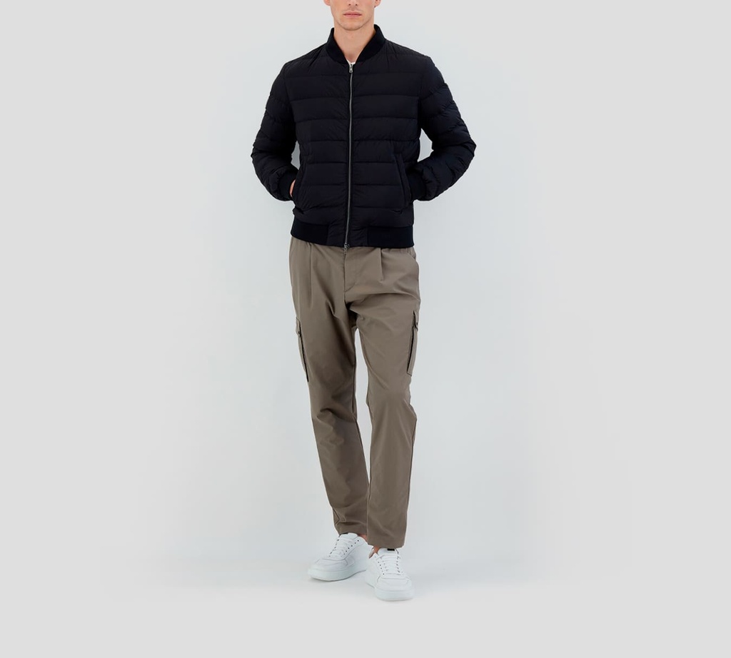 Herno - CHAQUETA BOMBER AZUL OSCURO 1