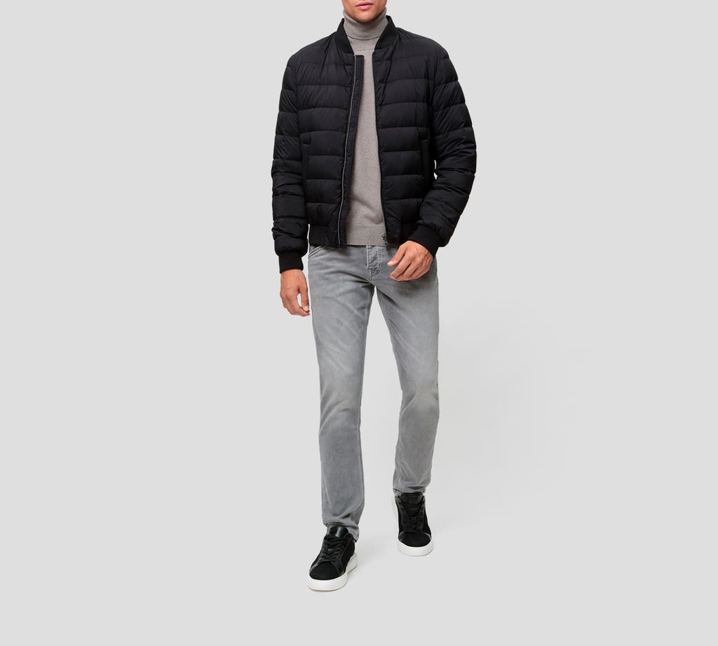 Herno - CHAQUETA BOMBER AZUL OSCURO 2