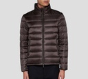 Herno - BOMBER JACKET REVERSIBLE DE NYLON AZUL CLARO NAVY