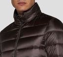 Herno - BOMBER JACKET REVERSIBLE DE NYLON AZUL CLARO NAVY