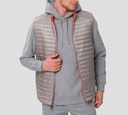 Herno - CHALECO TEJIDO ROJO BEIGE