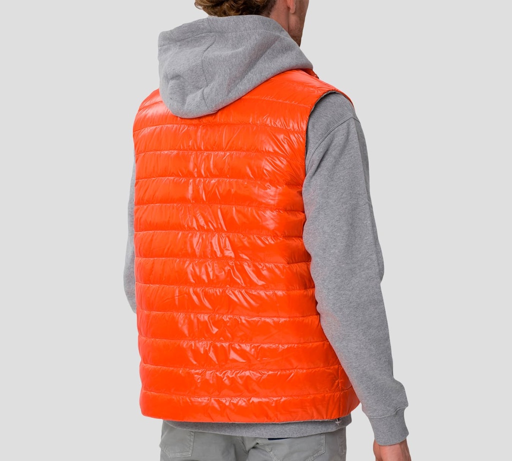 Herno - CHALECO TEJIDO ROJO BEIGE