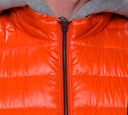 Herno - CHALECO TEJIDO ROJO BEIGE