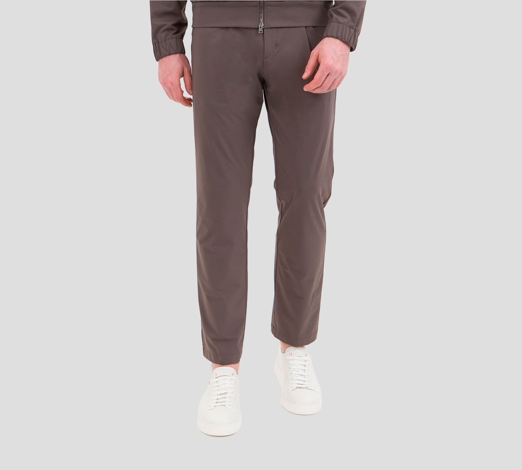 Herno - PANTALÓN STRETCH EN NYLON Y JERSEY CON BANDA AJUSTABLE EN LA CINTURA