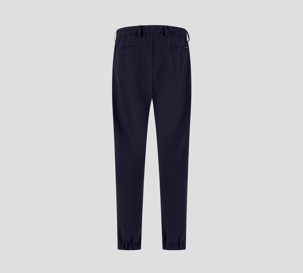 Herno - JOGGER AZUL OSCURO CON BOLSILLOS LATERALES