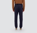 Herno - JOGGER AZUL OSCURO CON BOLSILLOS LATERALES