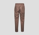 Herno - PANTALON MARRON OSCURO CON TRENZA INTERNA