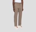 Herno - PANTALON MARRON OSCURO CON TRENZA INTERNA