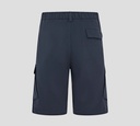 Herno - SHORT AZUL OSCURO CON BOLSILLOS