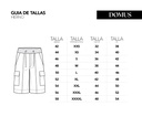 Herno - SHORT AZUL OSCURO CON BOLSILLOS