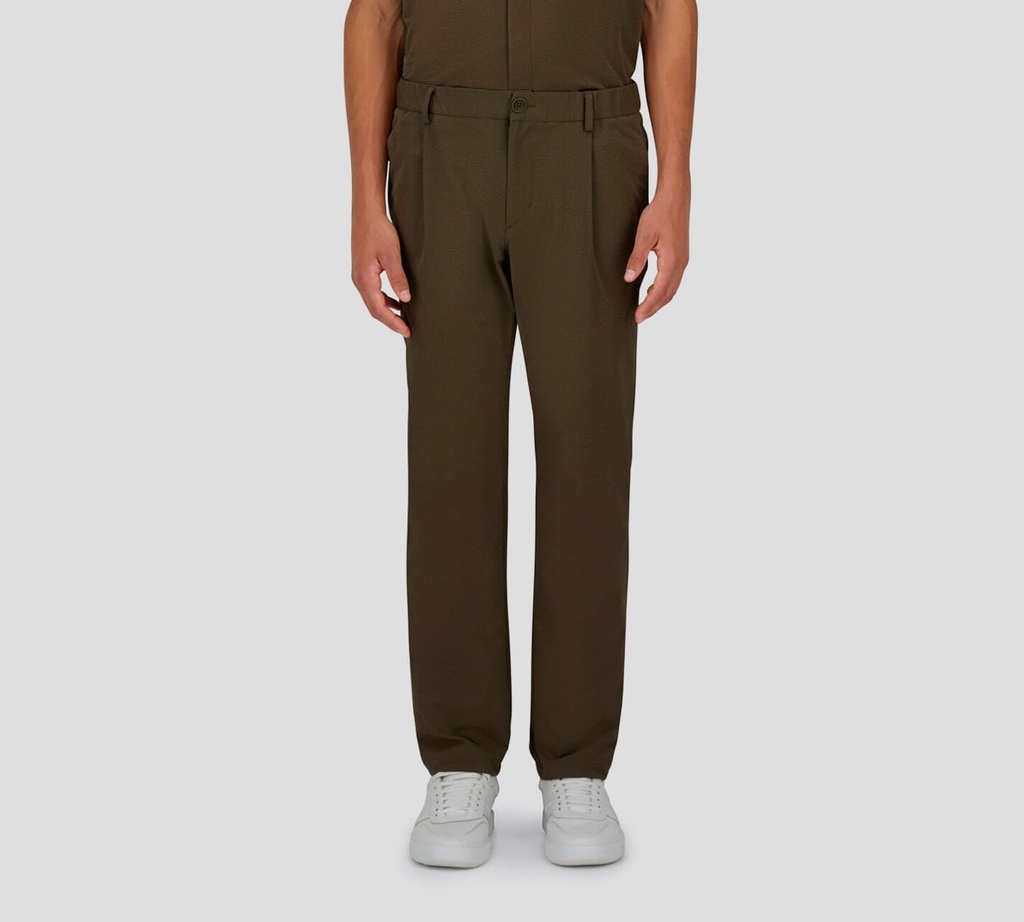 Herno - PANTALONES DE CRESGUES DE VIDOR CON DOBLE BOLSILLO Y CINTURA ELÁSTICA TRASERA