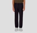 Herno - PANTALON AZUL OSCURO CON LIGA Y TRENZA DE TELA TEXTURIZADA