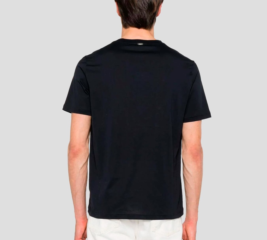 Herno - CAMISETA DE PUNTO AZUL NAVY