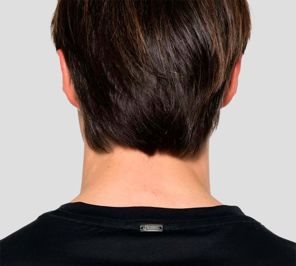 Herno - CAMISETA DE PUNTO AZUL NAVY