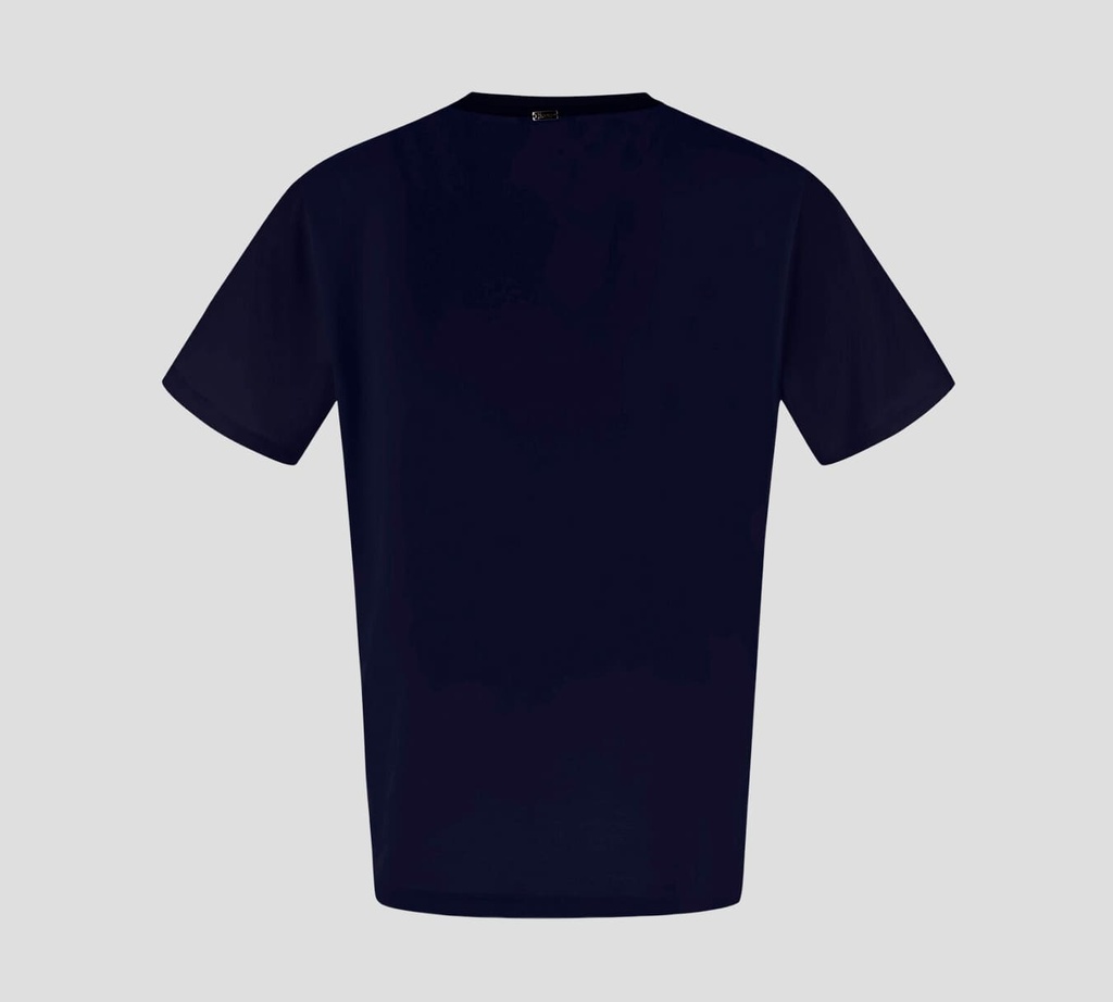 Herno - FRANELA AZUL OSCURA LISA