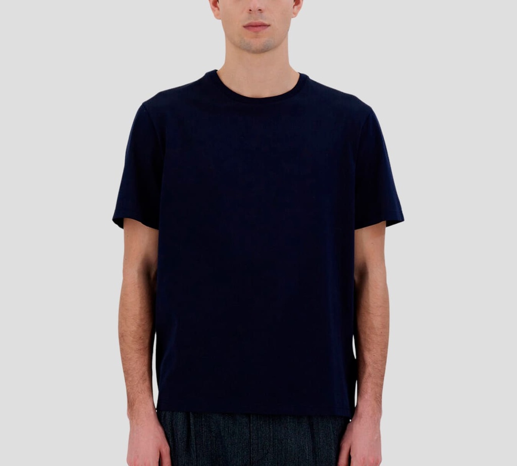 Herno - FRANELA AZUL OSCURA LISA