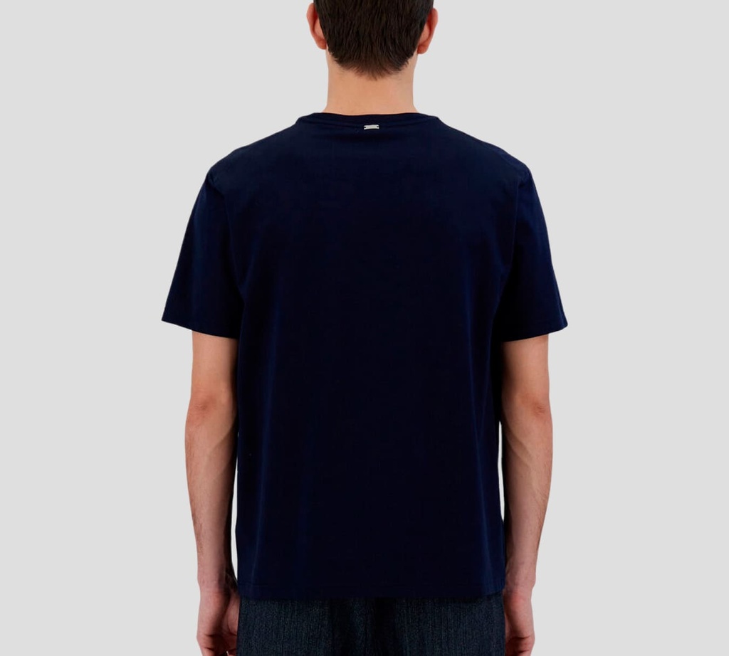 Herno - FRANELA AZUL OSCURA LISA