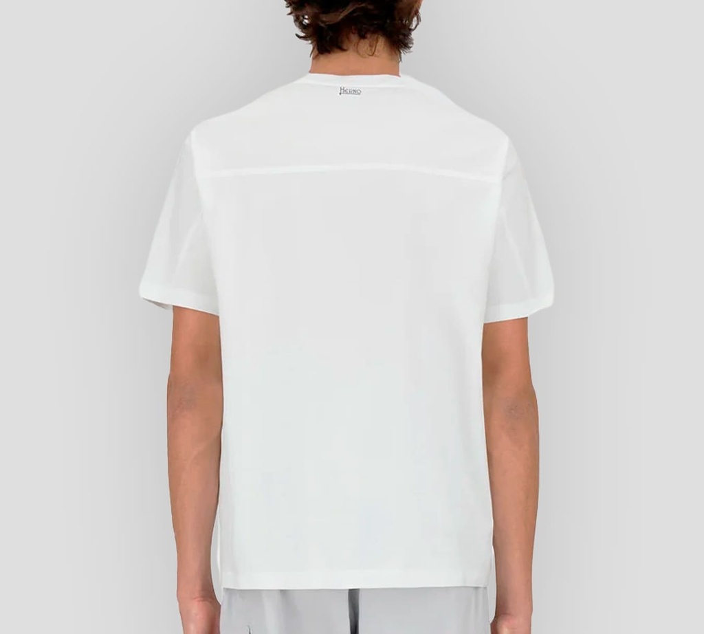 Herno - FRANELA BASICA BLANCA 3