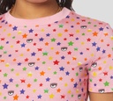 Chiara Ferragni - FRANELA ROSADA CON ESTRELLLAS