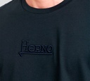 Herno - FRANELA AZUL CON BORDADO EN EL PECHO