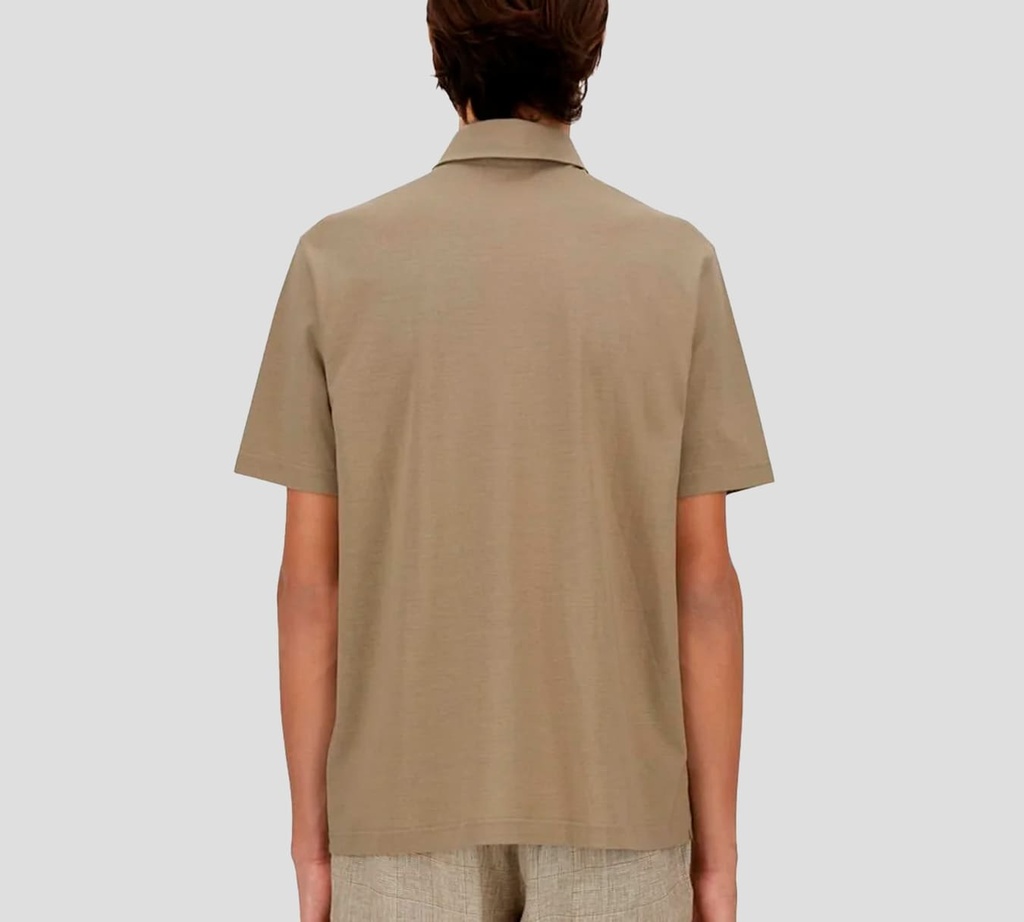 Herno - POLO MARRON CLARO
