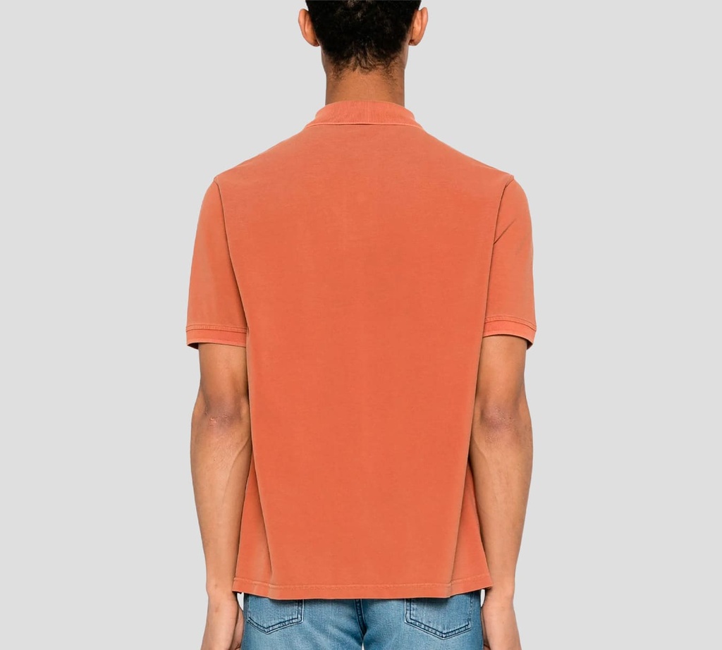 Herno - POLO DE PUNTO NARANJA