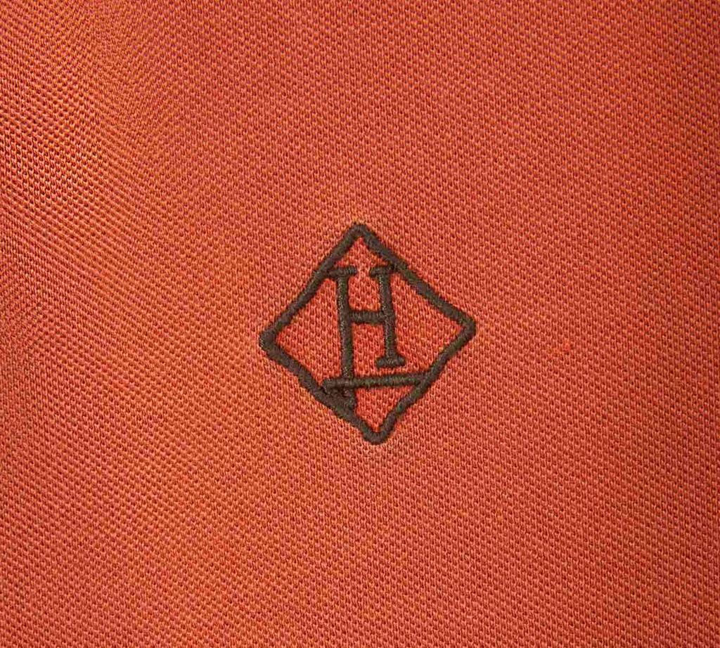 Herno - POLO DE PUNTO NARANJA