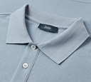 Herno - POLO AZUL CON BORDADO H
