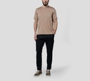 Herno - CAMISETA DE PUNTO MARRON