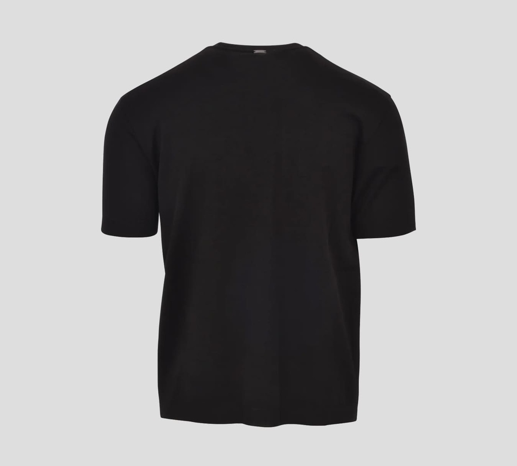 Herno - FRANELA AZUL OSCURA BASICA
