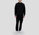 Herno - SWEATER NEGRO CON CAPUCHA