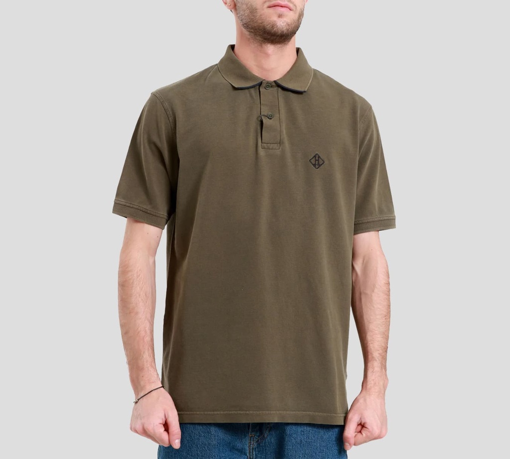 Herno - POLO DE PUNTO VERDE