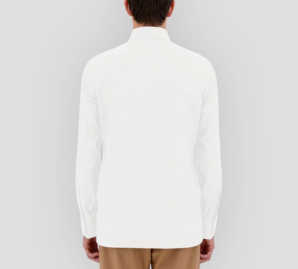Herno - CAMISA DE VESTIR BLANCA
