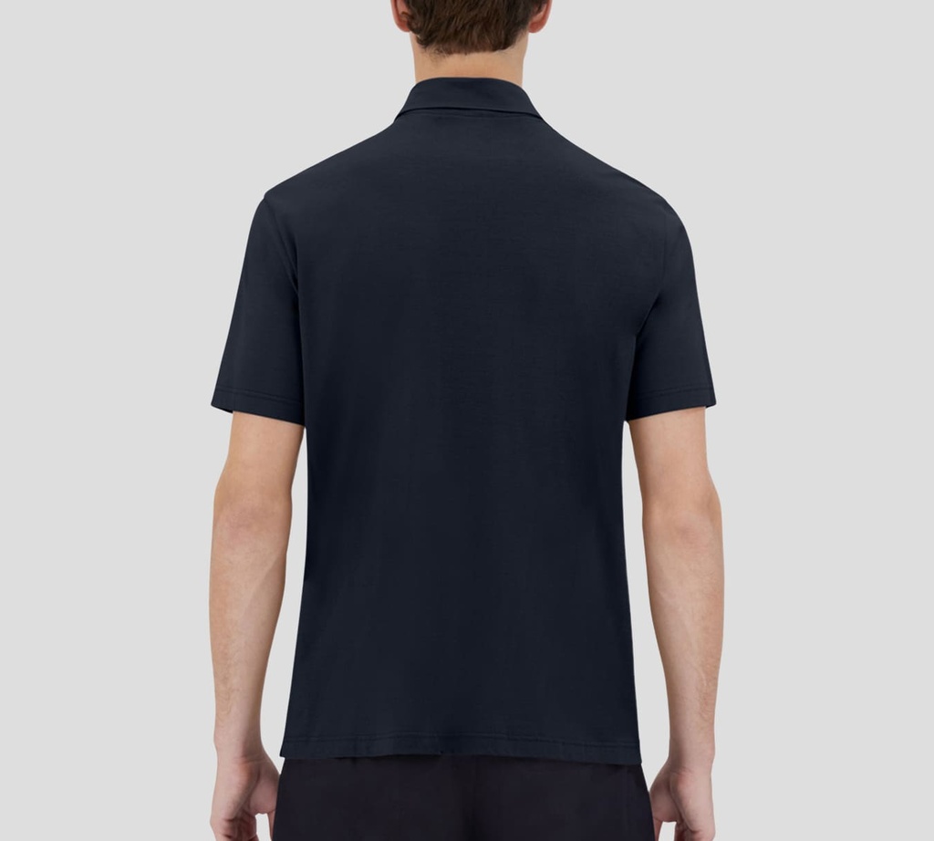 Herno - POLO AZUL OSCURO