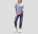 Elisabetta Franchi - FRANELA AZUL NAVY CON LOGO EN RELIEVE