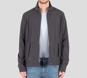 Herno - CHAQUETA LISA GRIS OSCURA