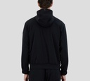Herno - CARDIGAN TIPO SUDADERA DE PUNTO NEGRO