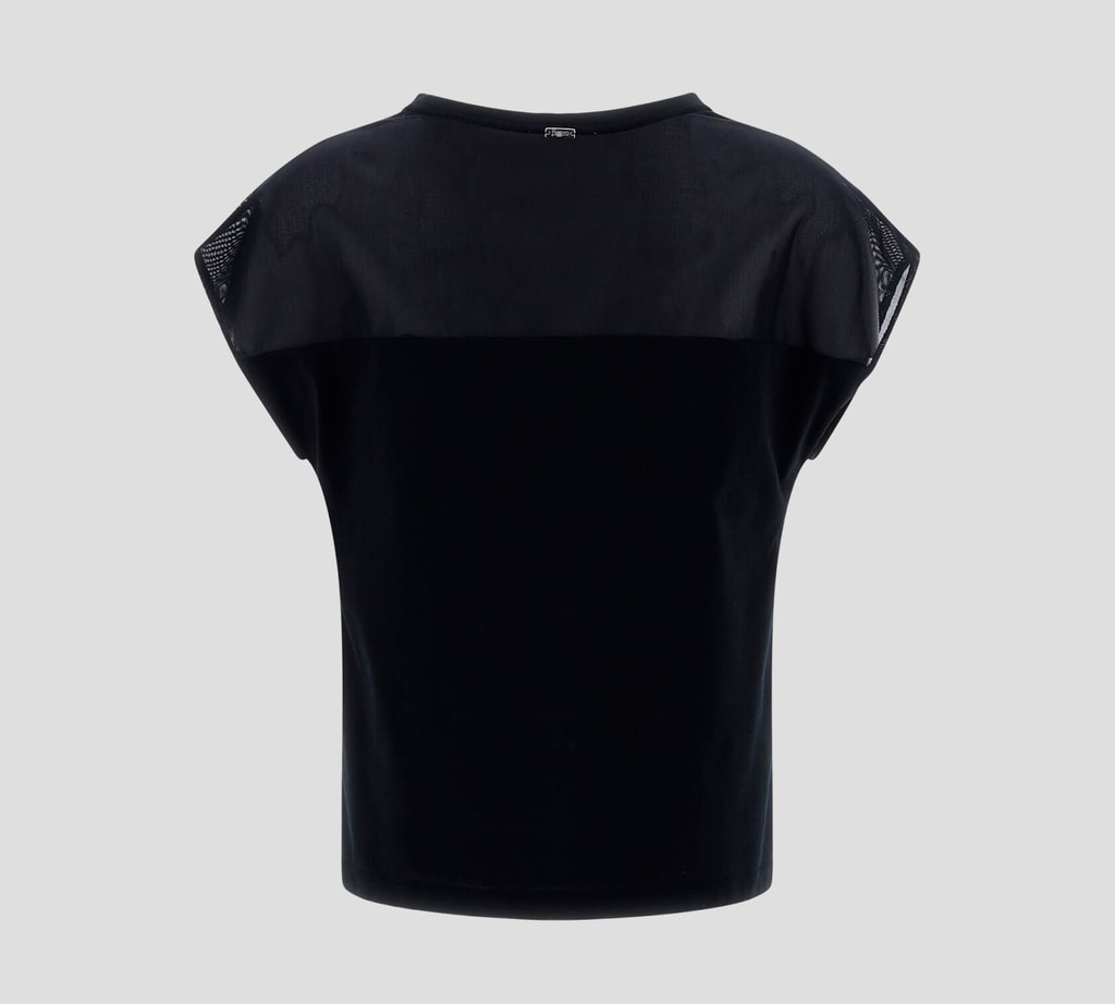 Herno - BLUSA DE PUNTO NEGRO