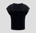 Herno - BLUSA DE PUNTO NEGRO