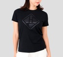Herno - T-SHIRT DE PUNTO NEGRO