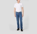 Jacob Cohen - POLO CLASICA BLANCA CON LINEAS DORADAS Y RAQUETA BORDADA