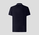 Jacob Cohen - POLO CLASICA AZUL CON LINEAS GRISES