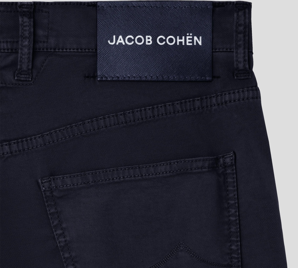 Jacob Cohen - BERMUDA AZUL OSCURO CON PAÑUELO