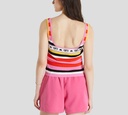 Chiara Ferragni - FRANELA DE FRANJAS MULTICOLOR