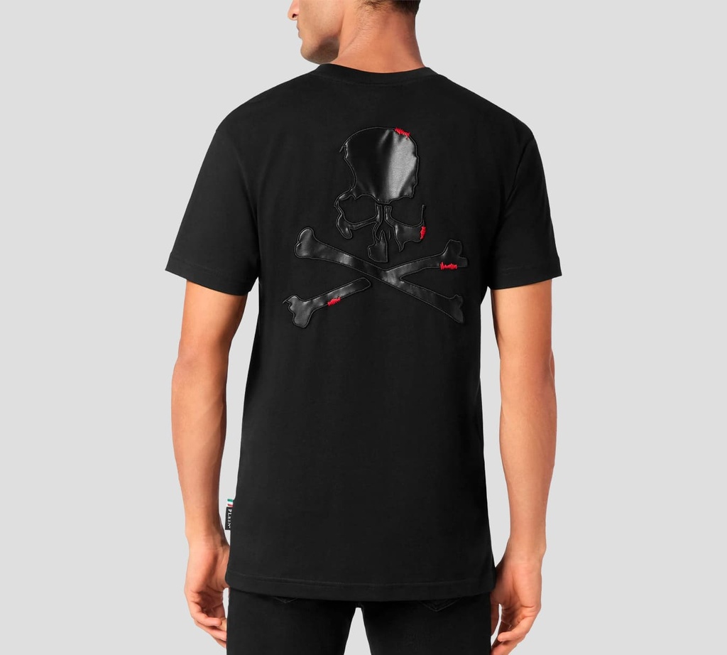 Philipp Plein - FRANELA NEGRA SKULL AND BONES