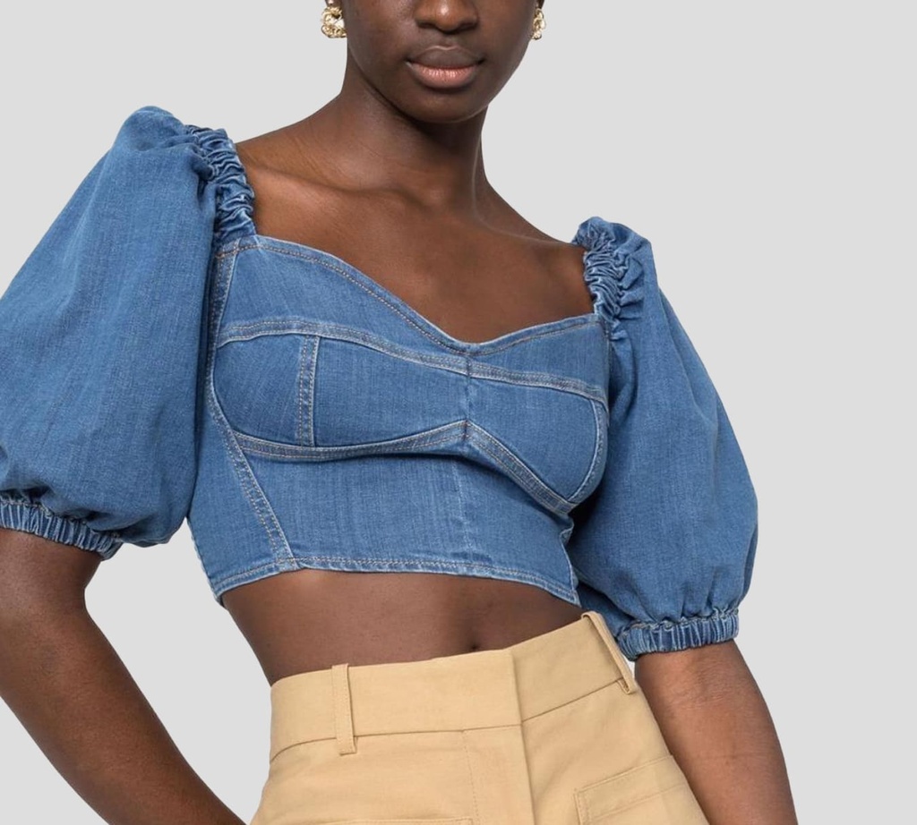 Elisabetta Franchi - TOP DE JEANS